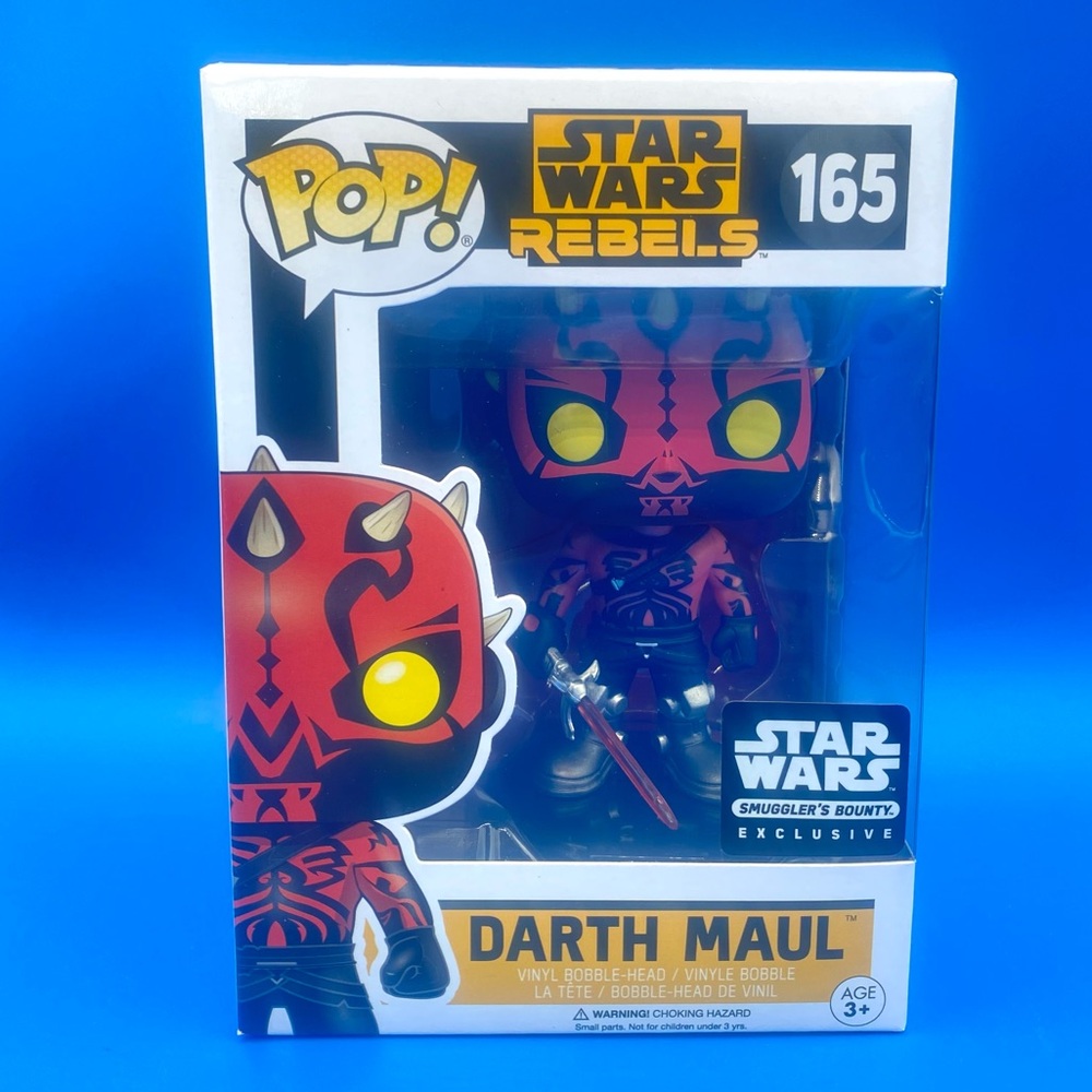 Funko Pop! Star Wars Rebels Darth Maul Smuggler's Bounty Exclusive #165 Vinyl
